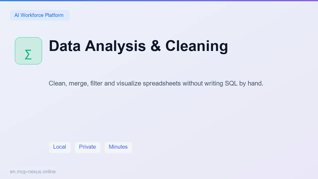 Data Analysis & Cleaning demo
