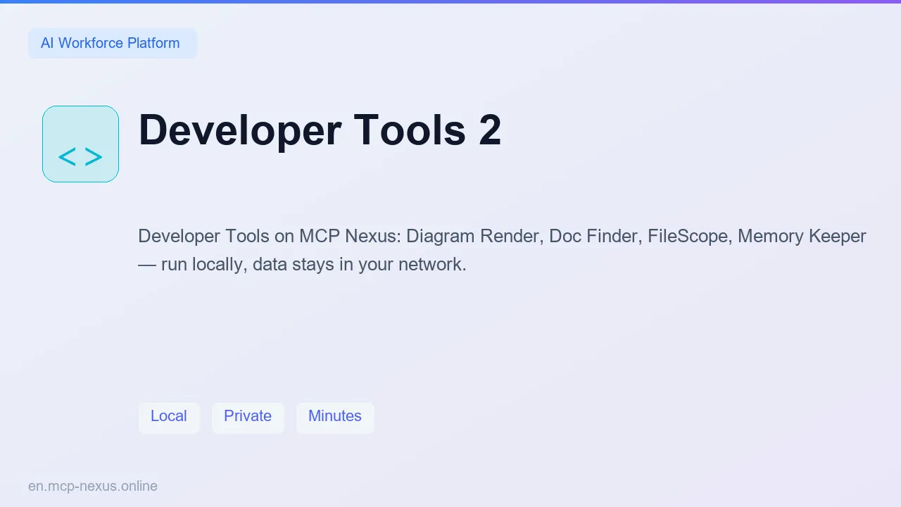 Developer Tools 2 demo