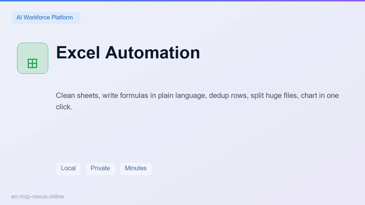 Excel Automation demo