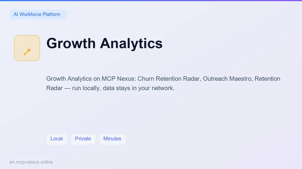 Growth Analytics demo
