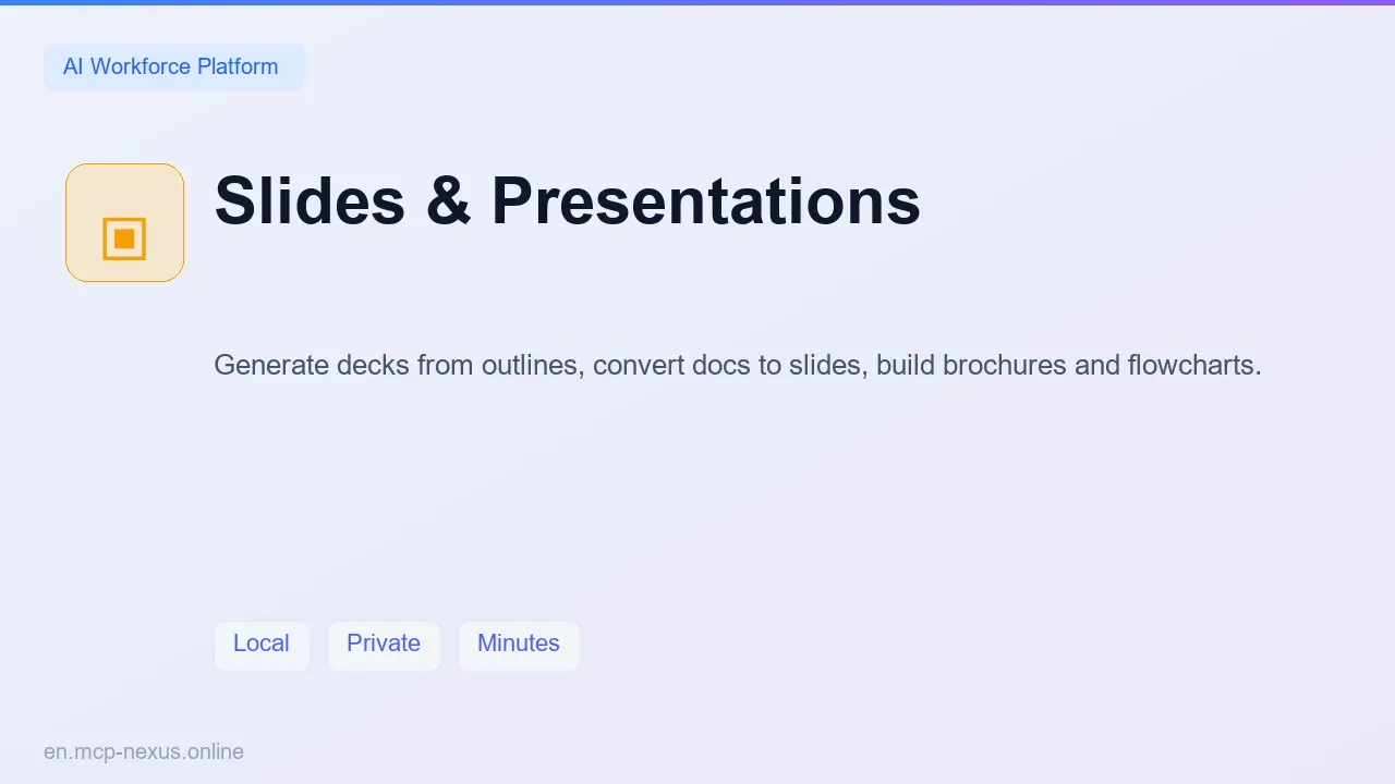 Slides & Presentations demo