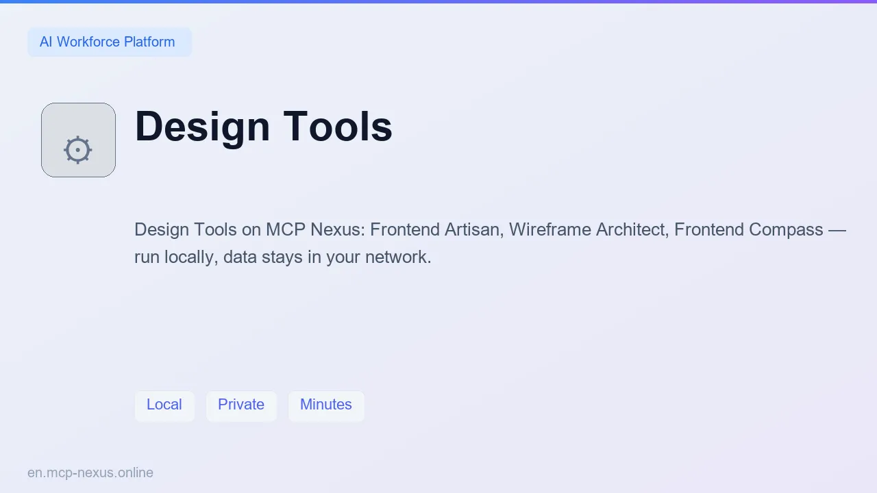 Design Tools demo
